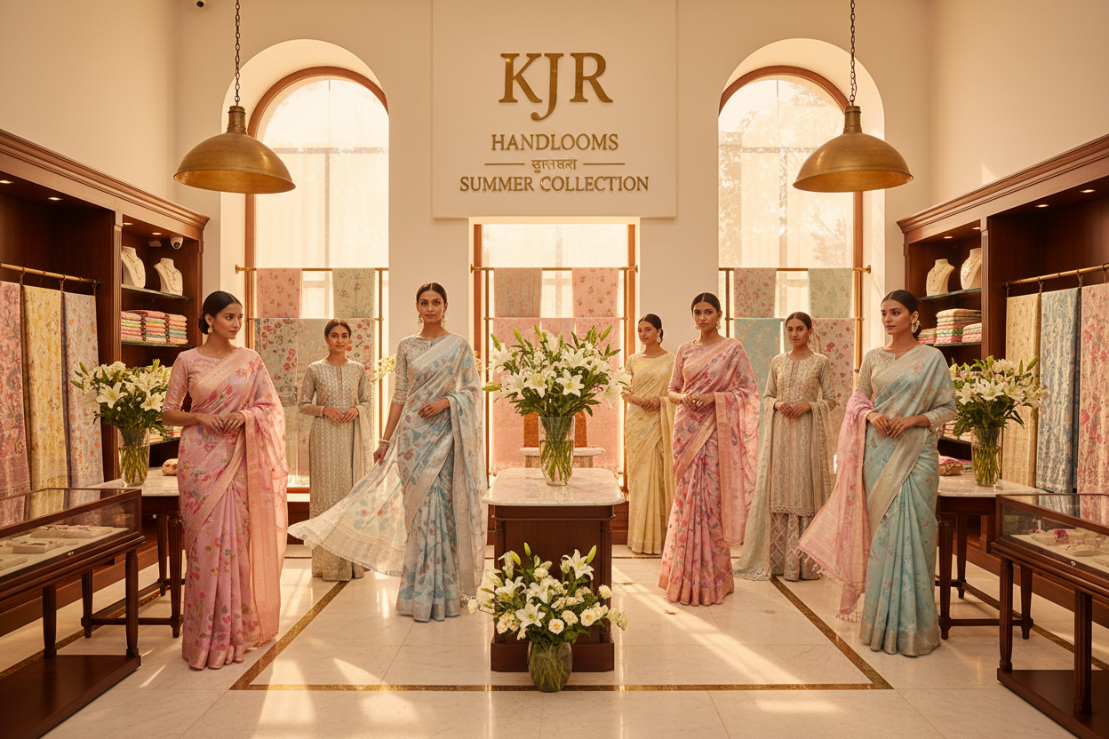 Summer Collection at KJR Handlooms