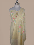 Banarasi Pure Monga Silk Dress | Sona Rupa Zari & Meenakari
