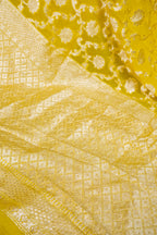 Banarasi Pure Khaddi Georgette Saree | Pure Water Zari Jaal Handloom
