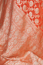Banarasi Pure Khaddi Georgette Saree | Timeless Water Zari Jaal