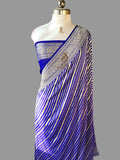 Pure Khaddi Georgette Banarasi Saree | Authentic Handloom
