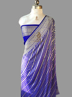 Pure Khaddi Georgette Banarasi Saree | Authentic Handloom