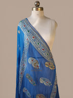 Pure Tissue Georgette Silk Kadwa Banarasi Saree | Handwoven Luxury
