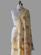 Banarasi Handloom Pure  Munga Silk Dupatta