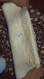 Pure Monga Georgette Silk Banarasi Saree | Handwoven Kadwa Interlock