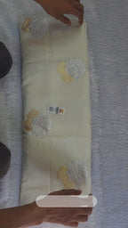 Banarasi Handloom Pure Monga Silk Saree | Pure Silver & Golden Zari
