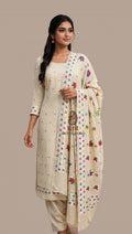 Authentic Banarasi Handloom Munga Silk Dress | Pure Sona Zari Weaving