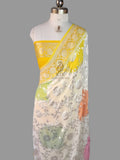 Rangkat Banarasi Handloom Pure Khaddi Georgette Saree | Pure Water Zari