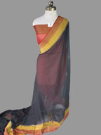 Pure Khaddi Georgette Banarasi Saree | Antique Zari with 3D Hand-Dyed Finish