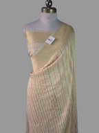 Luxury Banarasi Pure Tussar Georgette Silk Saree | Pure Sona Zari