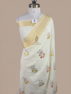 Banarasi Handloom Pure Monga Silk Saree | Pure Sona Rupa Zari & Multi Colour Meena Work