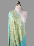 Timeless Banarasi Pure Khaddi Georgette Saree | Handwoven with Pure Water Zari