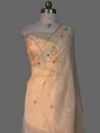 Banarasi Handwoven Pure Tissue Georgette Silk Saree | Pure Sona Rupa Zari & Kadwa Weave