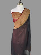Timeless Banarasi Khaddi Georgette Saree | Pure Antique Zari Craftsmanship
