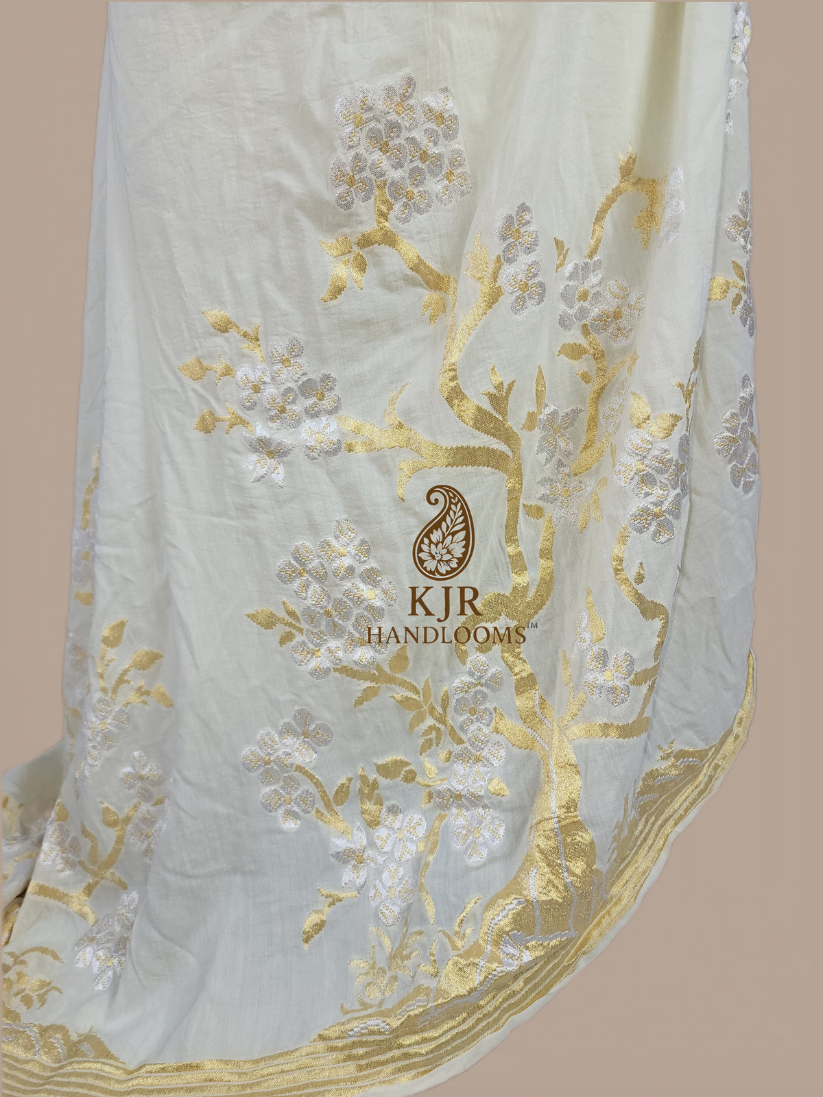 Pure Monga Silk Banarasi Saree | Handwoven Sona Rupa Zari