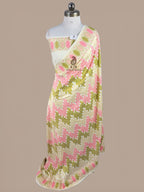 Pure Monga Silk Banarasi Saree | Handwoven Sona Zari & Meena Artistry