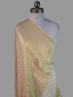 Luxury Banarasi Pure Tussar Georgette Silk Saree | Pure Sona Zari